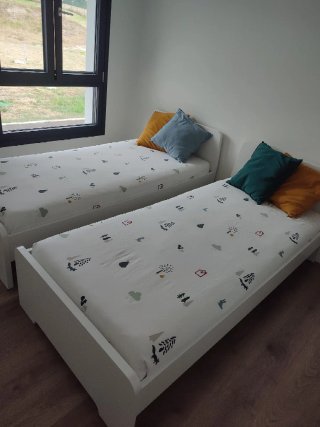 Conjunto 2 Camas SLÄKT IKEA Blancas