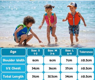 Chaleco natación OSHYLE niños OSY001