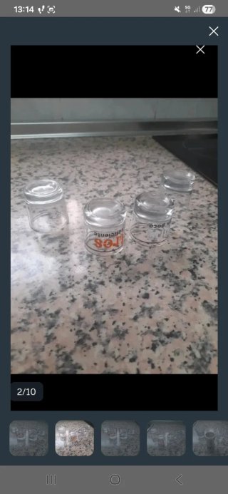 Juego Vasos Chupitos y Minijarritas