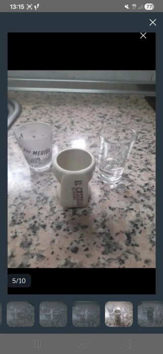 Juego Vasos Chupitos y Minijarritas