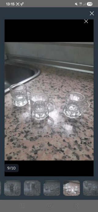Juego Vasos Chupitos y Minijarritas