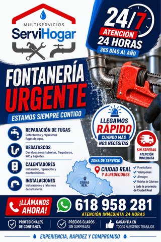 Fontanero Urgente | Fugas, Desatascos y Reformas