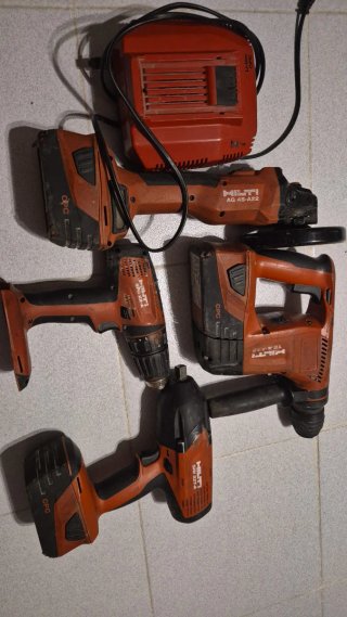 Lote Herramientas Hilti (4 piezas)
