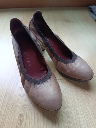 Zapatos Hispanitas Mujer Beige/Marrón