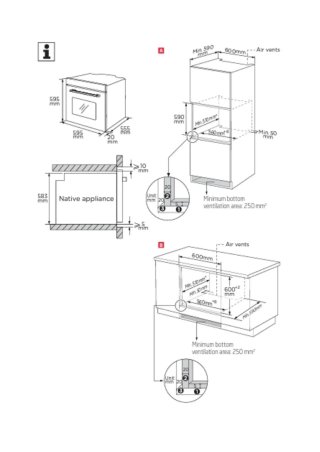 Horno KOENIC KBO 331 M A Multifunción 70L