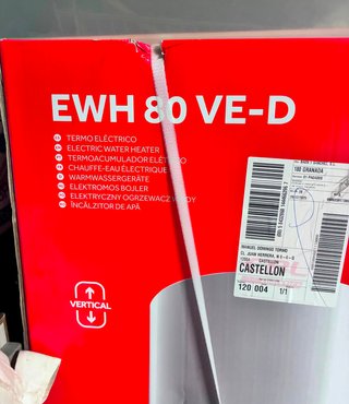 TERMO ELECTRICO  TEKA EWH 80 VE-D - PRECINTADO-