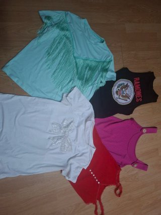 Lote 5 Camisetas Marca Local y Shein