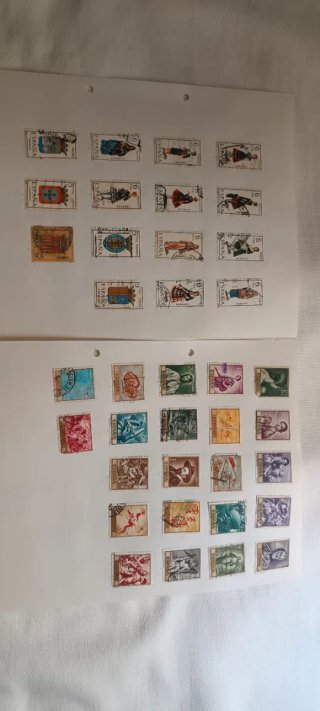 Lotto Francobolli Usati Spagna