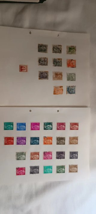Lotto Francobolli Usati Spagna