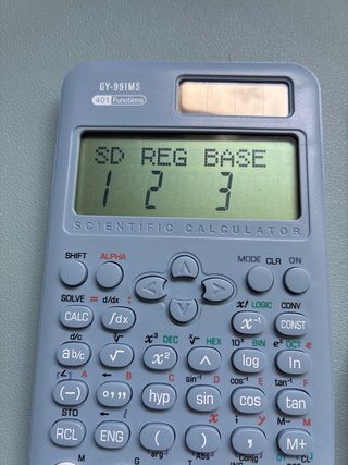 Calculadora Científica GY-991MS (401 Funciones)