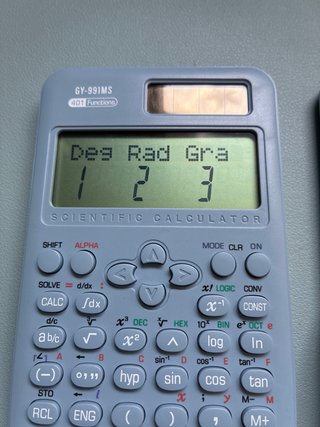 Calculadora Científica GY-991MS (401 Funciones)
