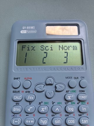 Calculadora Científica GY-991MS (401 Funciones)
