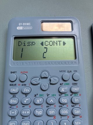 Calculadora Científica GY-991MS (401 Funciones)