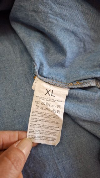Camicia uomo Jabes js. jeans blu