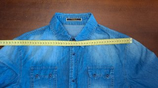 Camicia uomo Jabes js. jeans blu