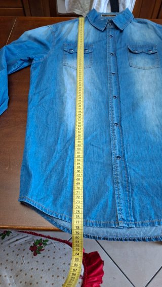 Camicia uomo Jabes js. jeans blu
