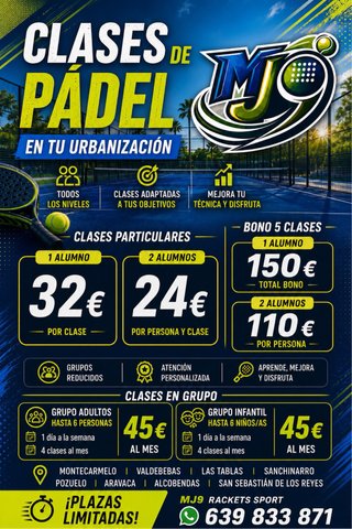Clases de Pádel