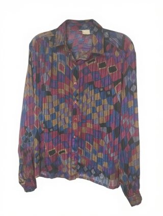 Blusa camisa vintage Nina Ricci R836