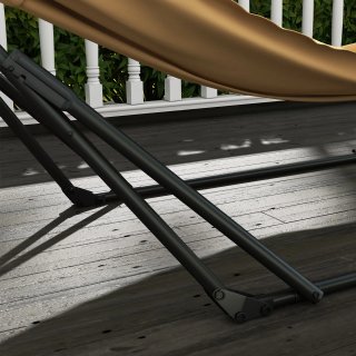 Supporto con amaca pieghevole in acciaio 2 in 1