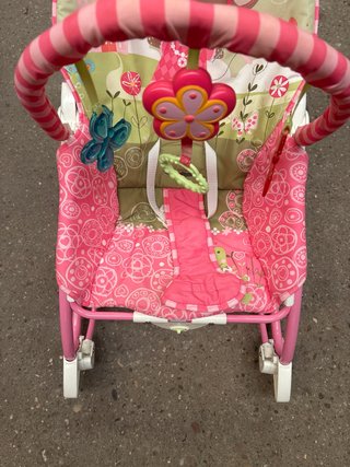 Mecedora Fisher Price Ratón Rosa
