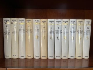 Historia de España. Colección 12 libros.