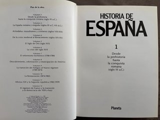 Historia de España. Colección 12 libros.