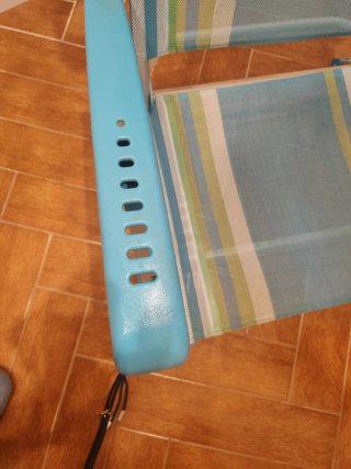 Silla de playa plegable aluminio