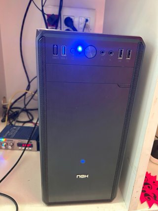 Ordenador Philips, Teclado Logitech, Impresora