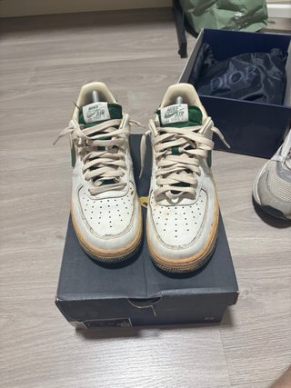 Nike Air Force 1 Verde y Blanco