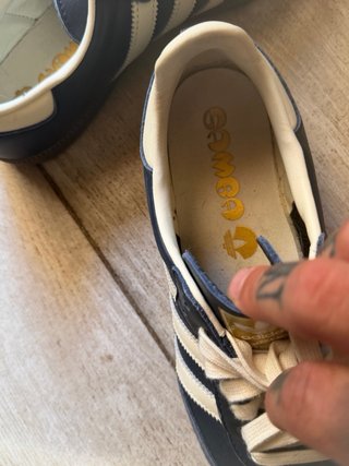 Adidas Samba Edición Especial Azul/Blanco