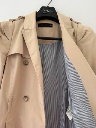 Gabardina Zara Beige
