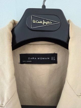 Gabardina Zara Beige