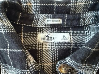 Chaqueta cuadros Hollister Talla M