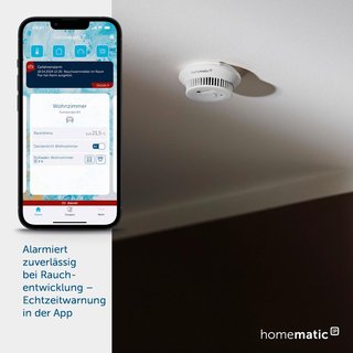 Detector de humo inteligente - Homematic IP