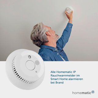 Detector de humo inteligente - Homematic IP