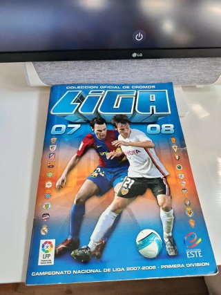 Álbum La Liga 2007-2008 Coleccionismo