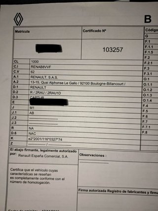 Renault Captur 2016 54.000 km