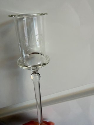 Venetian Murano glass candle holder Camozzo Luigi