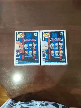 Funko Pop Bleach Rangiku Matsumoto y Gin Ichimaru