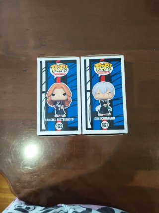 Funko Pop Bleach Rangiku Matsumoto y Gin Ichimaru
