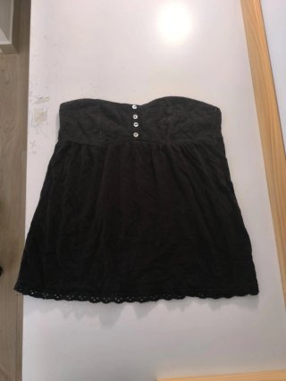 Top negro verano Stradivarius