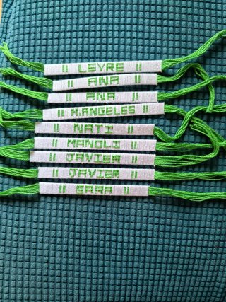 Pulseras personalizadas con nombre