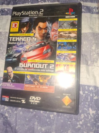 Tres dvd rom de demos de PlayStation 2 2002 y 2003