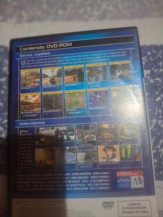 Tres dvd rom de demos de PlayStation 2 2002 y 2003