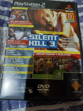 Tres dvd rom de demos de PlayStation 2 2002 y 2003