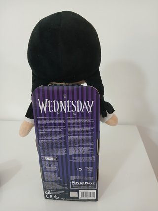 Peluche Mercoledì Addams 32cm Originale