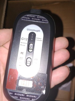 Mouse Wireless Uiosmuph Ricaricabile Nuovo
