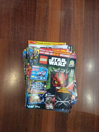 Revistas antiguas de Lego Star Wars
