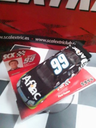 Coche Scalextric Aflac 99.          No ofertas