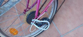 Bicicleta infantil rosa B'Twin